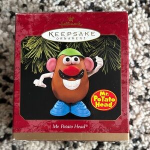 Hallmark Keepsake Mr. Potato Head Ornament - Brown, Blue, and Green